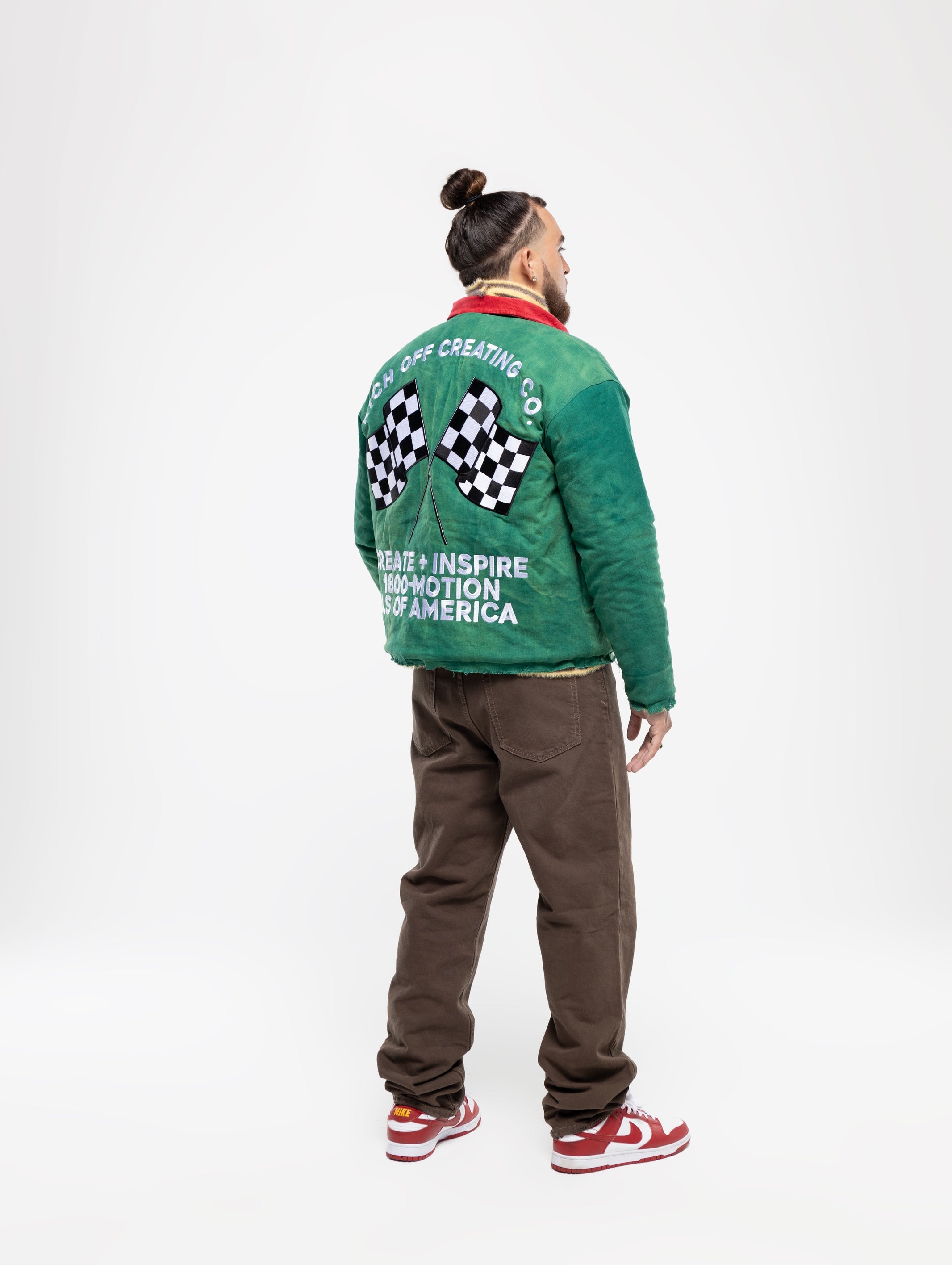 ROC Green Worker Jacket – Rich Off Creating